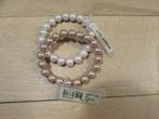 Parel armband elastiek (2), Ophalen of Verzenden, Nieuw, Overige kleuren, Overige materialen