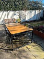 Polywood tuintafel + 6 stoelen, Ophalen, Overige materialen, Eettafel, 6 zitplaatsen