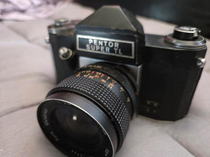 Vintage Pentor Super TL + Universar 35mm lens, Audio, Tv en Foto, Fotocamera's Analoog, Gebruikt, Spiegelreflex, Overige Merken