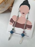Oorbel blauw nieuw, Ophalen of Verzenden, Nieuw, Blauw, Overige materialen