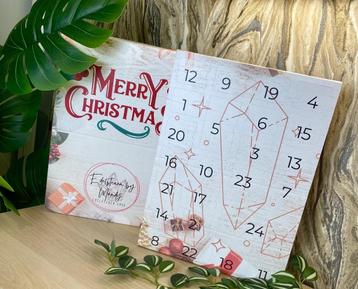 Edelstenen adventskalender mineraal advent kalender beschikbaar voor biedingen