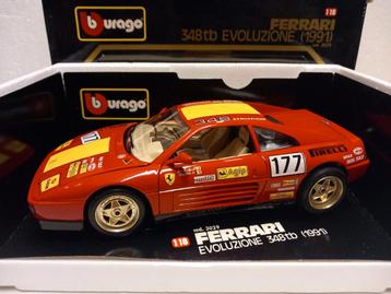 Ferrari 348 TB Evoluzione #177 Bburago 1:18 KRD beschikbaar voor biedingen