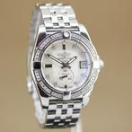 Breitling Galactic 36 A 37330 Diamonds MOP, Overige merken, Staal, Gebruikt, Staal
