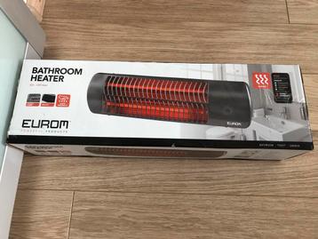 Nieuwe Eurom terrasverwarmer - Bathroom Heater infrarood beschikbaar voor biedingen