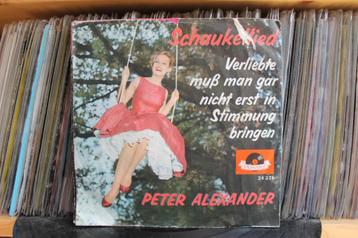 7" Single Peter Alexander - Schaukellied / Verliebte Muss Ma beschikbaar voor biedingen