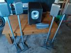JBL speakerset, 4 op voet , woofer en subwoofer, Audio, Tv en Foto, Ophalen, Gebruikt, JBL, Complete surroundset