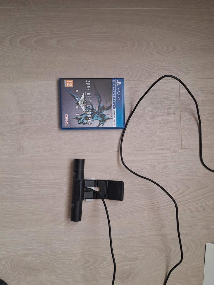 Complete PS4 VR1-set met game en accessoires, Spelcomputers en Games, Virtual Reality, Zo goed als nieuw, Sony PlayStation, VR-bril