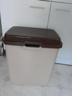 Curver - bruin / beige wasmand - retro, Ophalen, Gebruikt, Beige, Overige typen