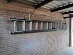 Altrex 3x12 ladder, Doe-het-zelf en Verbouw, Ladders en Trappen, Ophalen, Gebruikt, Ladder, Opvouwbaar of Inschuifbaar