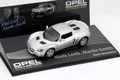 5085: Opel Speedster - Niels Loeb, Martin Smith - Atlas 1:43, Hobby en Vrije tijd, Modelauto's | 1:43, Zo goed als nieuw, Auto