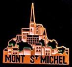 Mont St. Michel pin- gelakt, Verzenden, Nieuw, Stad of Land, Speldje of Pin