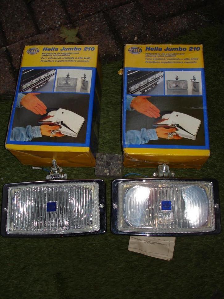HELLA JUMBO 210 HALOGEN DRIVING LAMP VINTAGE CLASSIC, Auto-onderdelen, Vrachtwagen-onderdelen, Overige merken, Verlichting, Nieuw