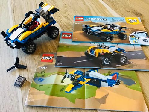 LEGO Creator 3-in-1 31087, Dune Buggy, compleet en ZGAN, Kinderen en Baby's, Speelgoed | Duplo en Lego, Zo goed als nieuw, Lego