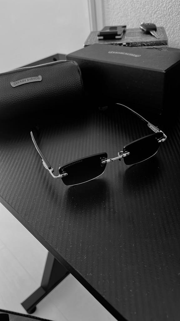 Chrome Hearts Cartier Stijl Zonnebril, Sieraden, Tassen en Uiterlijk, Zonnebrillen en Brillen | Dames, Zo goed als nieuw, Zonnebril