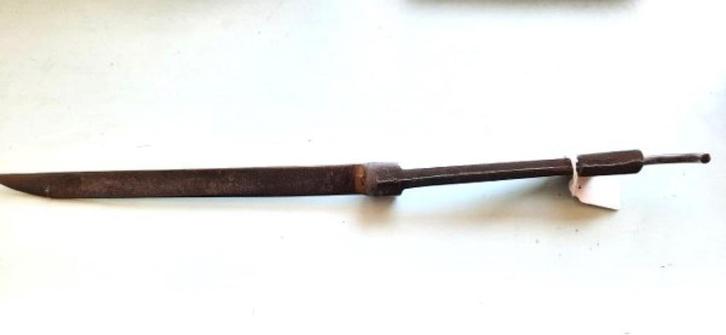 Fobrux kachelijzer, pook, rakelijzer (7869), Antiek en Kunst, Curiosa en Brocante, Ophalen