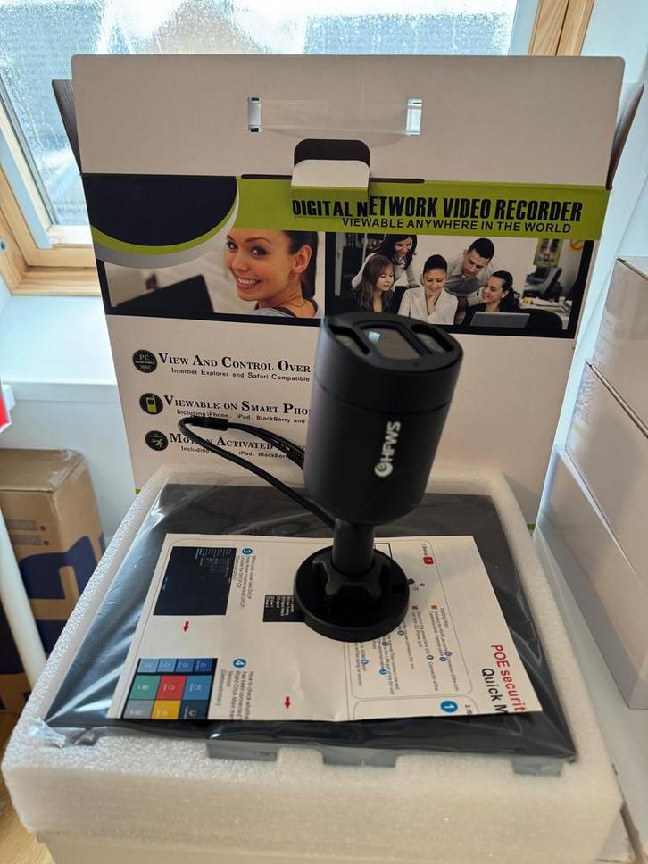 Beveiligingscamera - Nieuw 4 stuks, Audio, Tv en Foto, Videobewaking, Nieuw, Buitencamera, Ophalen of Verzenden