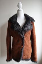Luxe Amoress merino lamb shearling jas, Kleding | Dames, Jassen | Winter, Maat 38/40 (M), Bruin, Ophalen of Verzenden, Onbekend