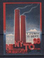 X227A) Rotterdam 1928 vignet NENYTO pr ex, Postzegels en Munten, Postzegels | Nederland, Ophalen of Verzenden, T/m 1940, Postfris