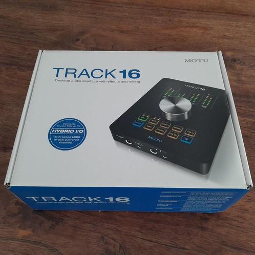 MOTU TRACK 16 audio interface z.g.a.n., Audio, Tv en Foto, Professionele Audio-, Tv- en Video-apparatuur, Zo goed als nieuw, Audio