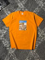 Supreme Verify Tee, Kleding | Heren, T-shirts, Ophalen of Verzenden, Zo goed als nieuw, Maat 52/54 (L), Oranje