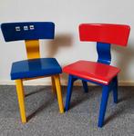 2 vintage houten kleuterstoelen, Ophalen, Gebruikt, Stoel(en)