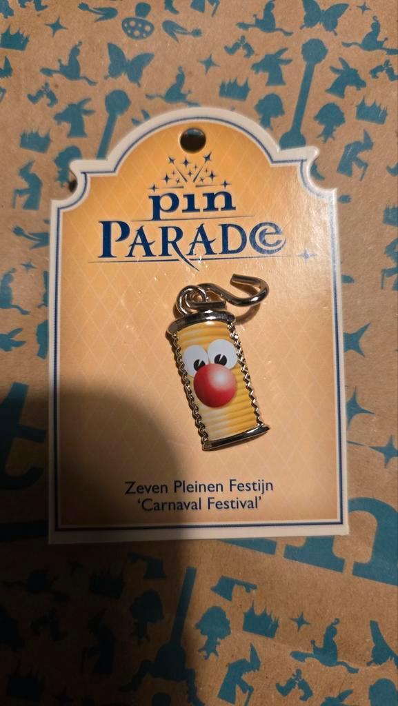 Efteling pin negenpleinen festival, Verzamelen, Efteling, Zo goed als nieuw, Button of Speldje, Ophalen of Verzenden