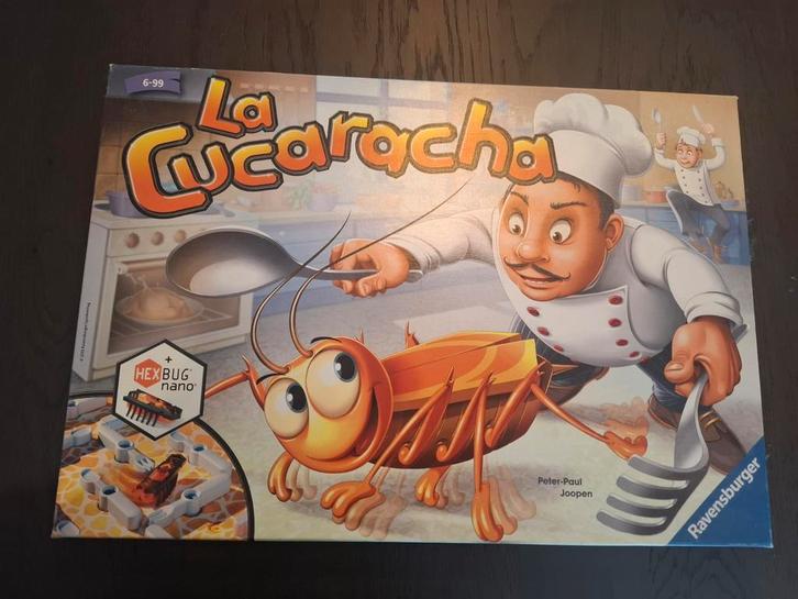 La Cucaracha Bordspel - Ravensburger, Hobby en Vrije tijd, Gezelschapsspellen | Bordspellen, Gebruikt, Drie of vier spelers, Ophalen of Verzenden