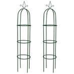 2 Stuks rozenboog rozen boog tuinboog toren GRATIS BEZORGD!, Verzenden, Nieuw, IJzer, Sierhekwerk