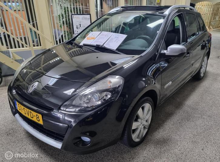 Renault Clio Estate 1.2 TCE Night & Day Panorama dak., Auto's, Renault, Bedrijf, Te koop, Clio, ABS, Airbags, Airconditioning