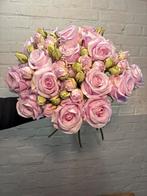 17 Oud Roze Rozen - Prachtig Boeket, Huis en Inrichting, Ophalen of Verzenden, Zo goed als nieuw, Binnen