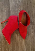 Rode enkellaarzen New Look - Maat 41, Kleding | Dames, Schoenen, New Look, Ophalen of Verzenden, Zo goed als nieuw, Rood