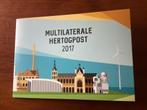Postzegels Multilaterale Hertogpost 2017, Ophalen of Verzenden, Gestempeld, Overige thema's