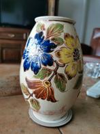 Aardewerk Vaas met Bloemmotief van Quo Vadis, Ophalen of Verzenden