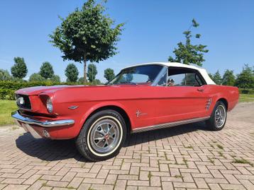 Ford Mustang CONVERTIBLE C CODE (bj 1966, automaat) beschikbaar voor biedingen