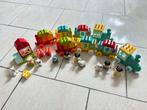 Lego dublo treinen en poppetjes, Kinderen en Baby's, Speelgoed | Duplo en Lego, Ophalen of Verzenden, Zo goed als nieuw