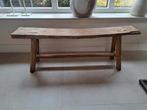 Gave houten bank, Ophalen, Gebruikt, 200 cm of meer, 25 tot 50 cm