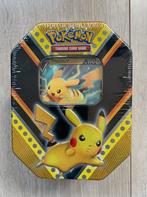 Pokemon V Power tin, Pikachu, nieuw!, Ophalen of Verzenden, Nieuw, Overige typen, Foil