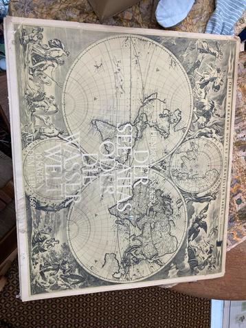 Wereldkaarten zee-atlas waterwereld nicolao Visscher 1669 beschikbaar voor biedingen