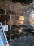 (Wand)tegels goud - Keramiek, Doe-het-zelf en Verbouw, Tegels, Ophalen, Wandtegels, Keramiek, Minder dan 20 cm