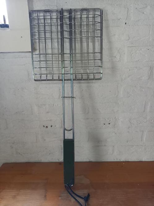 BBQ gereedschap – vlees, vis of groenteklem om te grillen, Tuin en Terras, Barbecue-accessoires, Zo goed als nieuw, Ophalen of Verzenden