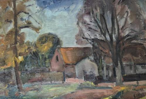 Arnout Colnot (1887-1983) - olie op doek, gesigneerd r.o., Antiek en Kunst, Kunst | Schilderijen | Klassiek, Ophalen of Verzenden