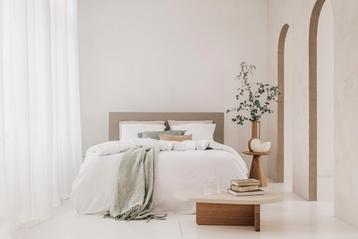 100% organic cotton! Het Seersucker beddengoed - matt sleep  beschikbaar voor biedingen