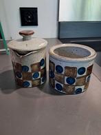 Vintage Potjes - Erfenis, Gebruikt, Keramiek, Overige typen, Ophalen of Verzenden