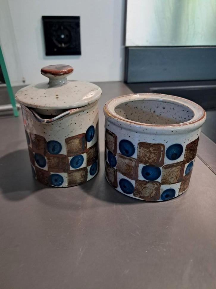 Vintage Potjes - Erfenis, Huis en Inrichting, Keuken | Servies, Gebruikt, Overige typen, Overige stijlen, Keramiek, Ophalen of Verzenden