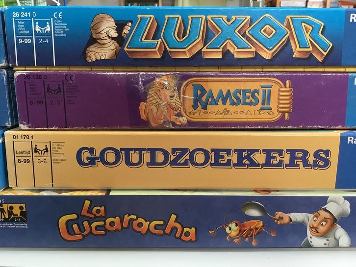 Luxor- Ramses II - La Cucaracha, Hobby en Vrije tijd, Gezelschapsspellen | Bordspellen, Gebruikt, Ophalen of Verzenden