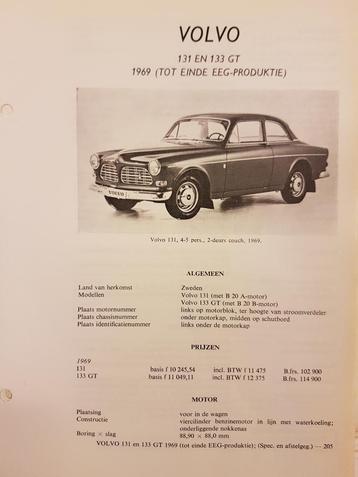 18 x Volvo Olyslager Kluwer Vraagbaken 1969-1989