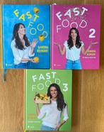 Fast food 1,2 en 3 - Sandra Bekkari, Ophalen of Verzenden, Zo goed als nieuw, Sandra Bekkari, Gezond koken
