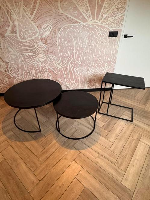 Richmond bolder salontafelset met sofatafel, Huis en Inrichting, Tafels | Salontafels, Zo goed als nieuw, Minder dan 50 cm, 50 tot 100 cm