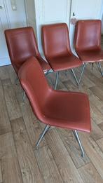 Eettafel stoelen, Huis en Inrichting, Stoelen, Ophalen, Kunststof, Gebruikt, Overige kleuren