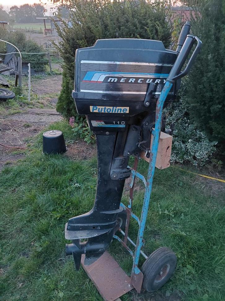 Mercury 9.8 PK Buitenboordmotor - Klassieker!, Watersport en Boten, Buiten- en Binnenboordmotoren, Gebruikt, Benzine, Buitenboordmotor
